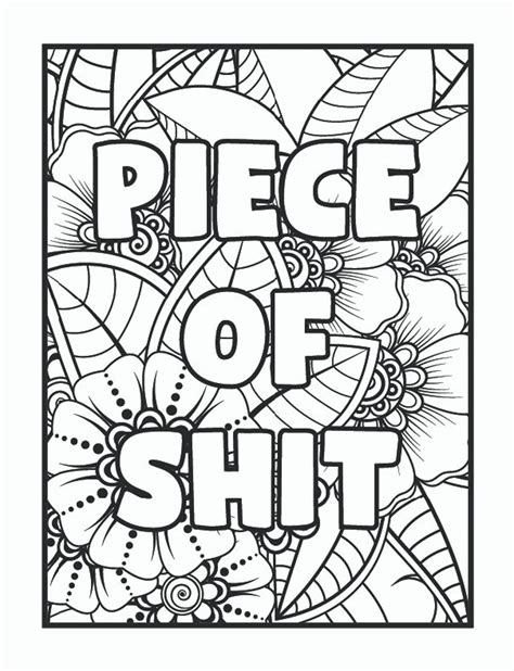 Language as an Artistic Medium: The Impact of Adult Coloring Books with Curse Words
